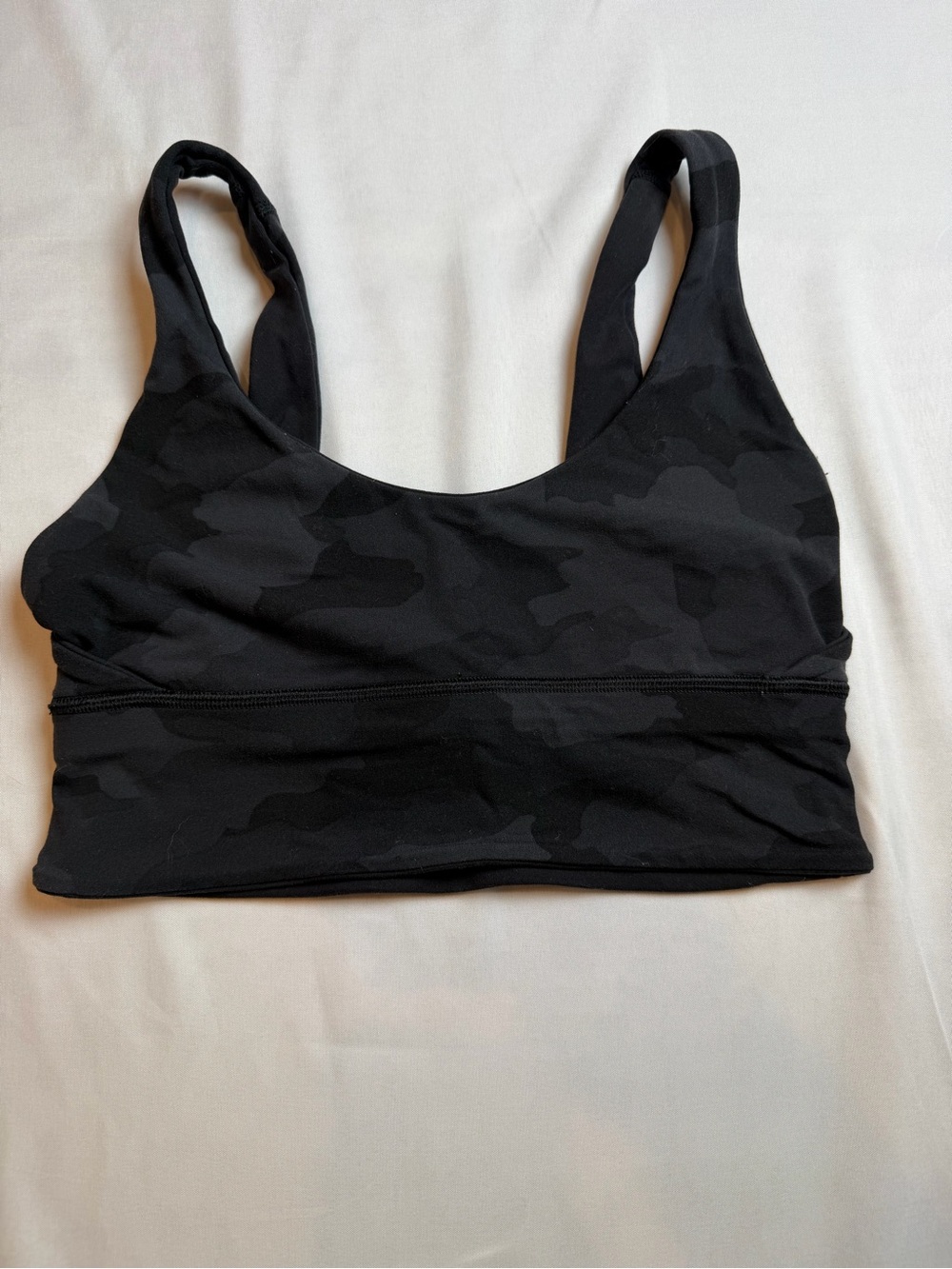 lululemon athletica Black Camo Light-Support Sports Bra